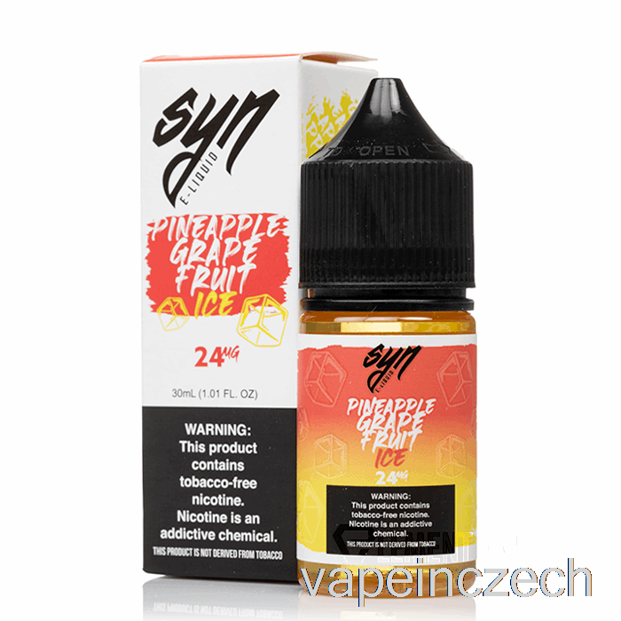 Ledový Ananas Hroznové Ovoce - Syn Salts - 30ml 48mg Vape Bez Nikotinu